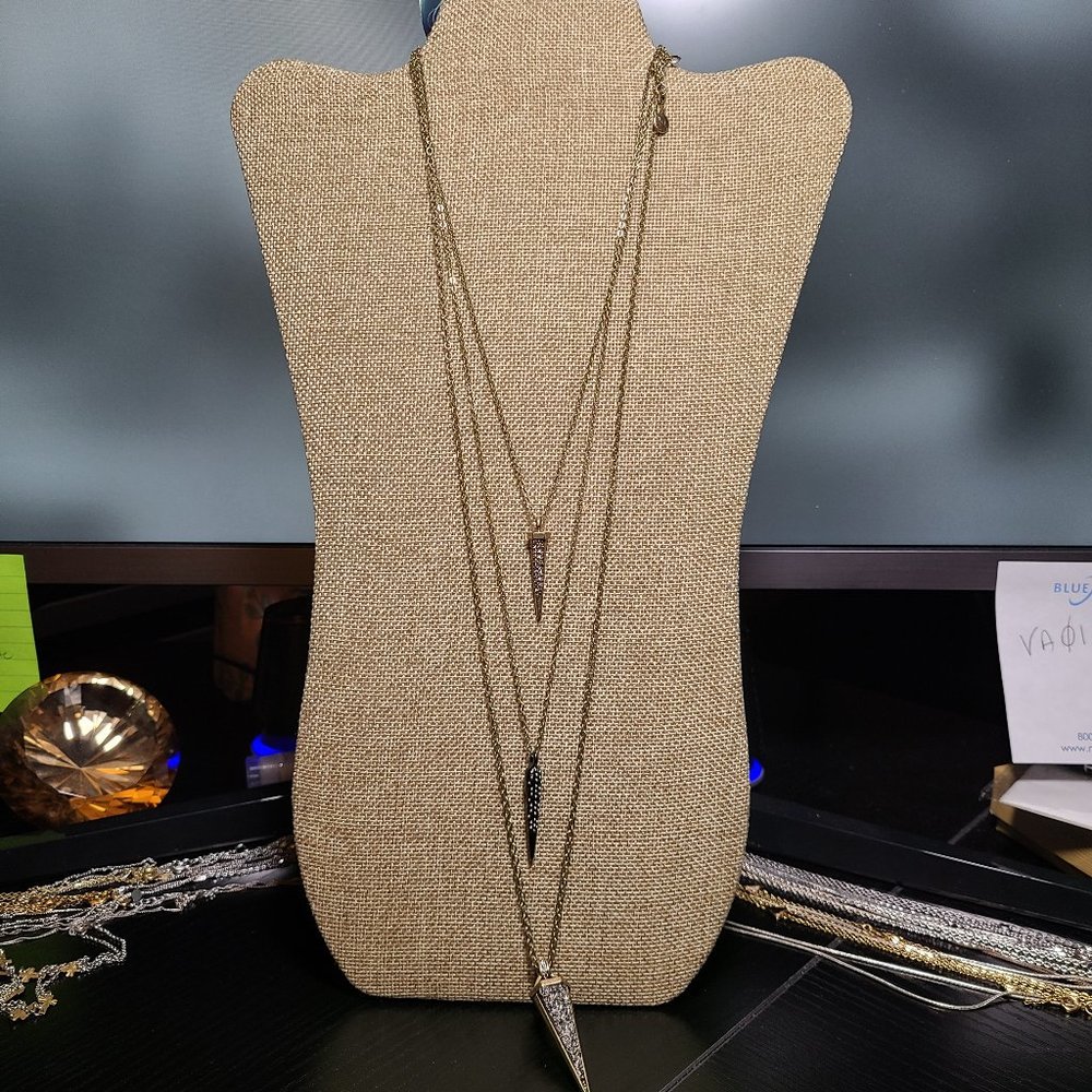Chloe + Isabel Drusy Quartz-Look Long Necklace